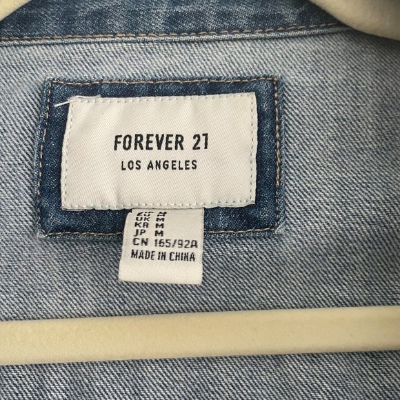 Forever 21 Denim Jacket - M - Picture 2 of 2